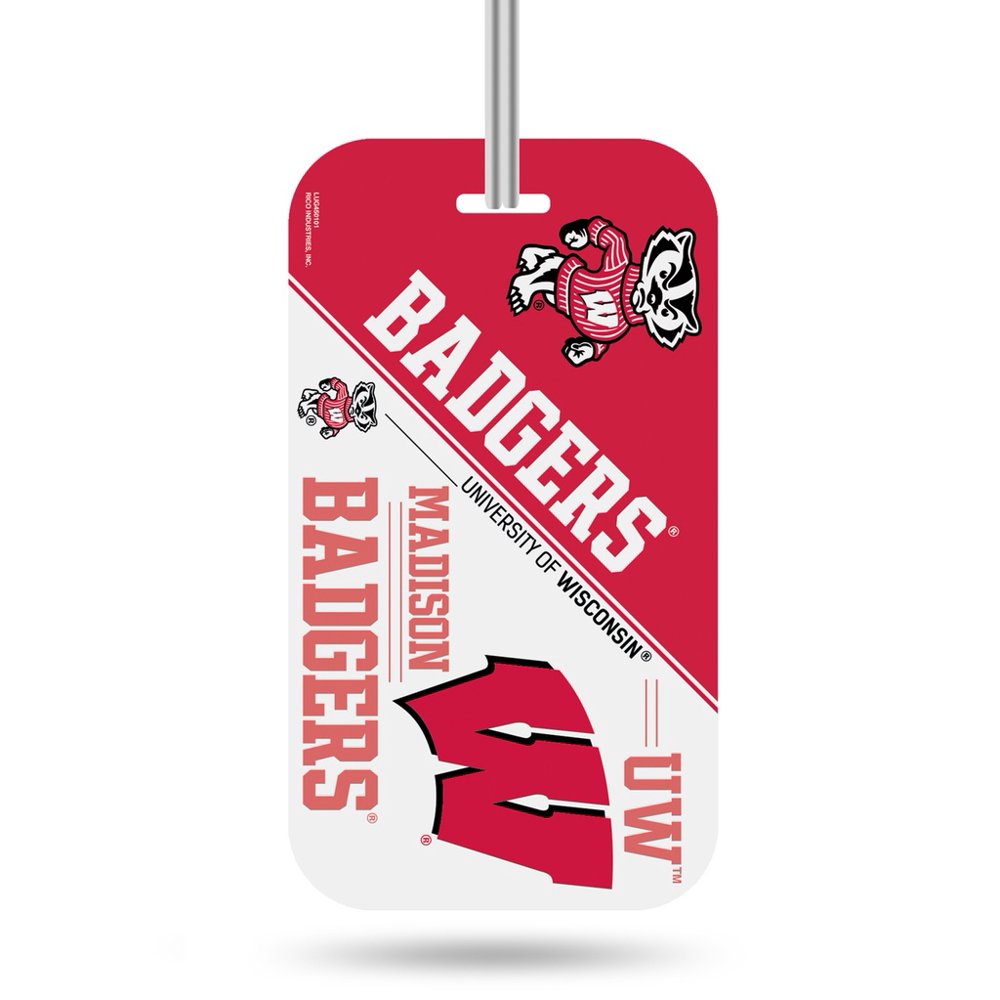 Casey's Distributing Rico Wisconsin Badgers Luggage Tag