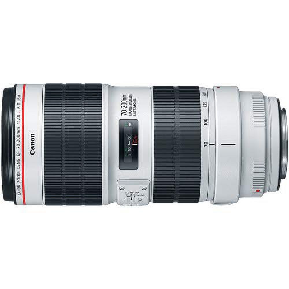 Canon EF 70-200mm f/2.8L is III USM Telephoto Zoom Lens Bundle +32GB Memory Card - image 4 of 6