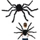 thumbnail image 3 of Araña de peluche negra grande de 30/50cm/75cm/90cm, decoraciones de fiesta de Halloween para casa, Bar, Casa Encantada, accesorios de terror, telaraña, juguete para niños, 3 of 4
