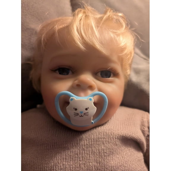 Reborn Baby Dolls Boy - 24" Cute Realistic Newborn Baby Doll, Real Life Cloth Body Baby Dolls with Accessories for 3  Year Old Gifts, Pretend Play