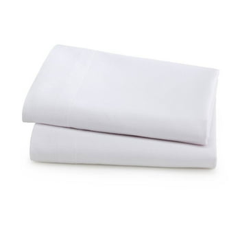 Pillowcases By MIMAATEX  2 Piece Pack-Standard 20x30-Bright White T-180  55/45 Cotton/Poly - Industry Standard Percale