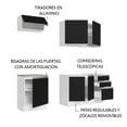thumbnail image 4 of Cocina Integral Completa Modular Madesa Glamy 180cm BN 07, 4 of 5