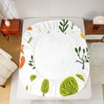 thumbnail image 5 of Castle Fairy Kawaii Giraffe Elephant Zebra Fox Twin Sheet Sets,Cartoon Wildlife Bedding, 5 of 7