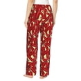 thumbnail image 3 of Xecao Fire Extinguisher Women's Straight Lounge Pajama Pants: The Epitome of Relaxed Sleepwear, 3 of 9