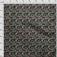 thumbnail image 4 of oneOone Cotton Flex Black Fabric Florals Quilting Supplies Print Sewing Fabric By The Yard 40 Inch Wide, 4 of 4