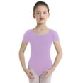 thumbnail image 2 of Rswnyirn Kids Girls Classic Stretchy Ballet Dance Gymnastic Leotard Dancewear Purple 12, 2 of 6