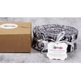 thumbnail image 5 of Soimoi 40Pcs Block & Paisley Print Precut Fabrics Strips Roll Up 1.5 inches Cotton Jelly Rolls For Quilting - White & Black, 5 of 9
