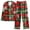 26-Multicolor, variant on REORIAFEE Woman Pajama Set Pants Christmas 2 Piece Loungewear Long Sleeve Button down Shirts and Pant Snowflake Sleepwear Multicolor S-2XL