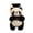 Black #023, variant on Graduation Panda Bear 2026, 7.87 Inch Cute Graduation Stuffed Animal for Girls, Soft Bear with Cap Tassel, Class of 2026 Gift for Her