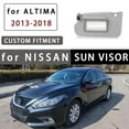 thumbnail image 2 of Left Driver Side Car Sun Visor With Makeup Mirror For Nissan Altima 2013-2018, Replacement OEM 96401-3TA2A-light grey, 2 of 6