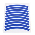 thumbnail image 4 of Calcomanías azules para ruedas de bicicleta para bicicletas de equilibrio para niños, calcomanías reflectantes de seguridad para niños, 4 of 8