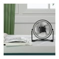 thumbnail image 2 of 4-Inch Desk Fan, High-Velocity Airflow with Adjustable 360° Head Tilt, Durable Metal Construction, Single Speed, Ultra Quiet Operation, Perfect for Compact Spaces, 2 of 5