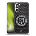 thumbnail image 1 of Head Case Designs Officially Licensed NHL Los Angeles Kings Puck Texture Soft Gel Case Compatible with Samsung Galaxy S21+ 5G, 1 of 7