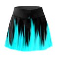 thumbnail image 4 of Gibobby faldas deportivas para mujer Falda estampada de entrenamiento informal diario para mujer Tenis Yoga Deporte Falda Pantalones cortos Falda(Negro， S), 4 of 4