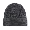 thumbnail image 2 of Gorro de lana suave Gris oscuro Perfecl, 2 of 6