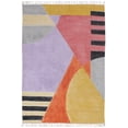 thumbnail image 2 of Casavani Indian Pure Cotton Bedroom Area Rug, Yellow 4x6 feet, 2 of 6