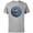 Athletic Heather, variant on Star Wars Darth Vader Retro Helmet and Name - Short Sleeve Cotton T-Shirt for Adults - Customized-Navy