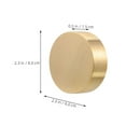thumbnail image 2 of PTOOTP Brass Paperweight Golden for Writing Use Creative Design Sturdy Material, 2 of 8