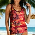 thumbnail image 6 of Oplxuo Womens Tankini Top Only Athletic Swim Top Modest Tankini Swimsuit No Bottom, 6 of 7