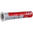 thumbnail image 3 of DuoPower Contractor-Strength Nylon Anchors, #6-10, Nylon, 45 lb., Red, 18 pack, 3 of 11