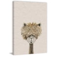 thumbnail image 2 of MARMONT HILL  - Handmade Bushy Haired Llama IV Print on Wrapped Canvas 16 x 24, 2 of 5