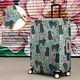 thumbnail image 4 of Bichon Dog Blue Florals Luggage Cover Fashion Suitcase Cover Baggage Covers Fit 25-28 Inch Luggage (Go Travel), 4 of 5