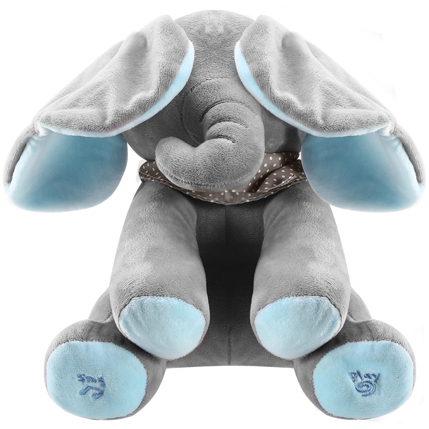 peek a boo elephant blue