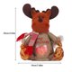 thumbnail image 3 of Bolsa de regalo, soporte de regalo de decoración de Navidad, paquete de juguete, colgante de Navidad, artesanía, muñeca suave, contenedor de Kits de decoración para fiestas Forma de ciervo Naiovety HA069772-03, 3 of 6