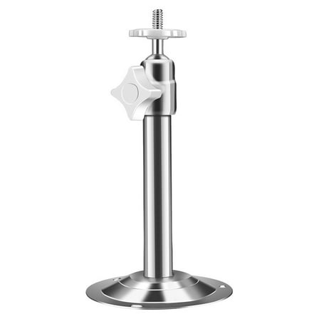 Stainless Steel Security Camera Wall Mount Bracket, 360°Adjustment Ceiling Mount Bracket for Surveillances Cameras