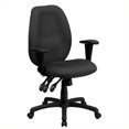 thumbnail image 1 of Scranton & Co High Back Multi-Functional Task Office Chair in Gray, 1 of 2