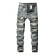 thumbnail image 3 of Pantalones Con Agujeros A La Moda Para Hombre, 3 of 6