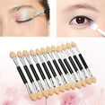 thumbnail image 2 of 12PCS Dual Sides Eye Shadow Sponge Applicators Makeup Double End Eye Shadow Sponge Brushes Applicator Cosmetic Beauty Tool 4 Colors Eyeshadow Brushes Makeup Applicator, 2 of 7