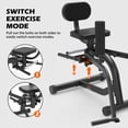 thumbnail image 6 of Leikefitness Hip Abductor and Thigh Exercise Machine, Compact Glute Trainer with Resistance Band, Adjustable 360-Degree Leg Pads for Home Gym Workouts, 6 of 10
