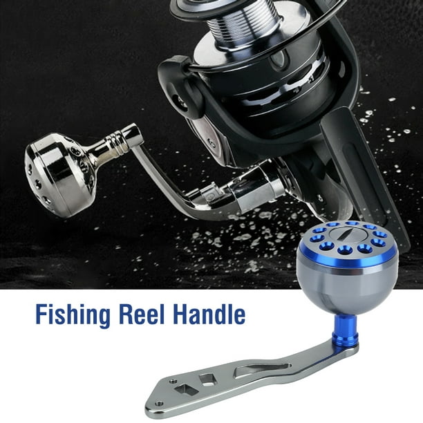 Reel Handle, Reel Handle Knob, Metal Reel Handle Metal Metal Handle Part  Accessory For Abu Round Baitcast Fishing Reel Fishing Outdoor Shakespeare