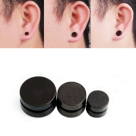 Lisli 10mm 1pcs Magnetic Stud Earrings For Men Stainless Steel 10mm 1pcs Magnetic Stud Earrings For Men Stainless Steel Magnet Jewelry And Women