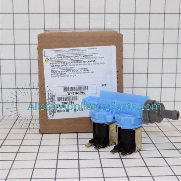 Whirlpool Washing Machine Water Inlet Valve WP8181694