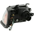 thumbnail image 4 of For 00-04 Montero Sport Front Headlight Headlamp w/Bulb Black Bezel Driver Side, 4 of 5