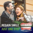 thumbnail image 2 of 2-pack Dentures Cosmetic Teeth Comfortable Upper And Lower Dentures Veneers Cosmetic Teeth, 2 of 5