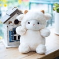thumbnail image 3 of 9-Inch Sheep Stuffed Animal – Soft & Cuddly Lamb Plush Toy, Adorable Easter Basket Stuffer, Perfect Gift for Kids & Girls, 3 of 6