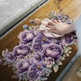 thumbnail image 5 of 3pcs/Set Purple Roses Rub on Transfers for DIY Furniture and Crafts 6x12 inch Purple Flower Furniture Decals Floral Transfer Stickers Rub on Decals for DIY Wood Furniture Home Decor, 5 of 9