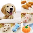 thumbnail image 2 of WIFKLSIIPG 1PC Pet Dog Cat Chicken Legs Plush Toys Interactive Sound Toys, 2 of 7