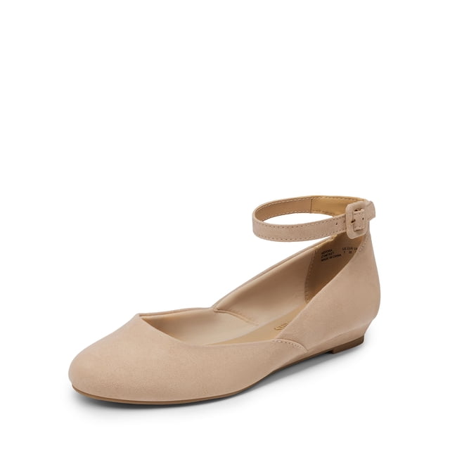 Bailarinas DREAM PAIRS REVONA para mujer en ante nude