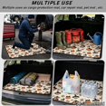 thumbnail image 3 of HUISEFOR Skull Witch Hat Car Trunk Mat 29" x 39" Non-Slip Anti-Scratch Cargo Mat Rear Trunk Liner Full Protection Cars Accessories Universal Fit for Most Vehicle, 3 of 7