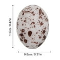 thumbnail image 3 of Dayesque 20pcs Mini Plastic Quail Eggs Small Decorative Statues for Party Supplies, Cute Favors and Stuffers, 3 of 8