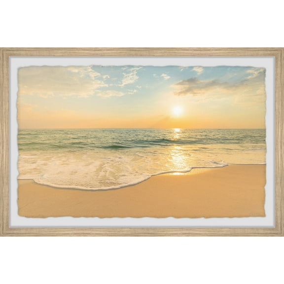 Marmont Hill Breathe in the Sunset Framed Painting Print