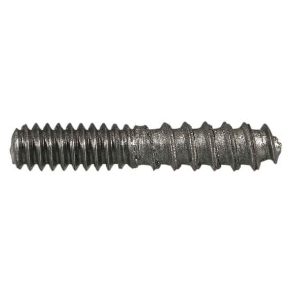 #6-32 x 3/4" Plain Steel Coarse Thread Hanger Bolts HBLT-004 (20 pcs.)