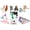 Bundle Package of All 14 Jumbo Toys, variant on Jumbo Dog Toys Soft Stuffed Plush Cuddle and Play Animal Themes for All Breeds (White Unicorn)