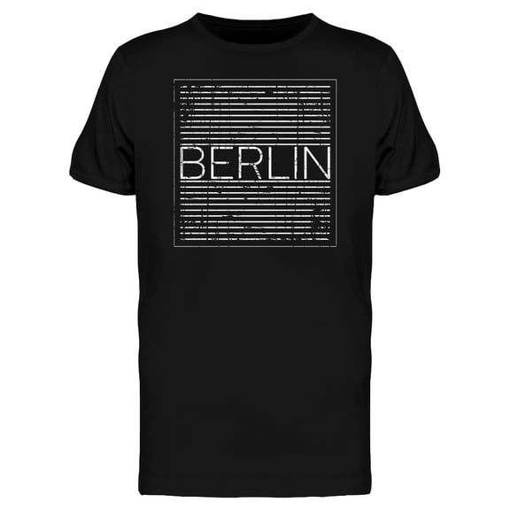 Berlin Germany Grunge Design Tee Men's -Image by Shutterstock