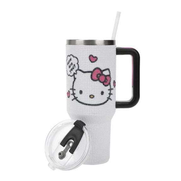 Hello Kitty 40 oz Stainless Steel Tumbler