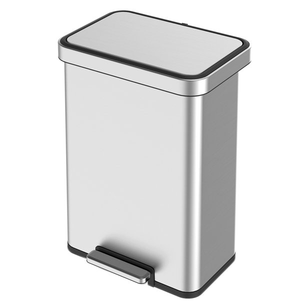 EKO Cozy Big Lid 45L Step Trash Can